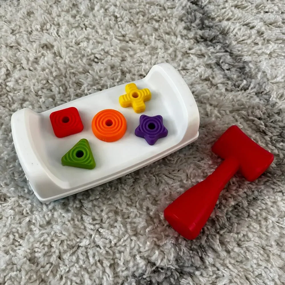 Fisher-Price Tap & Turn Bench hammer toy